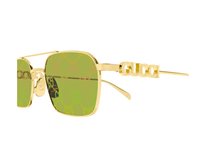 Sunglasses Gucci Woman GG1804S002 GOLD GOLD GREEN54 - GG1804S002 GOLD GOLD GREEN54